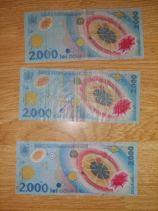Vand  bancnote vechi pentru colectionari (toate cinci, la pachet)