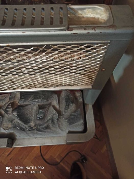 Руска електрическа печка от соца 1978г Печка пламък, каминка