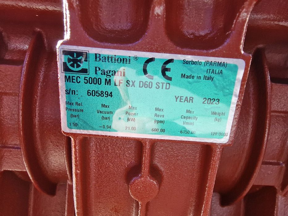 Vidanja import Italia debit 6100 litri pe minut preț 7800 lei tva incl