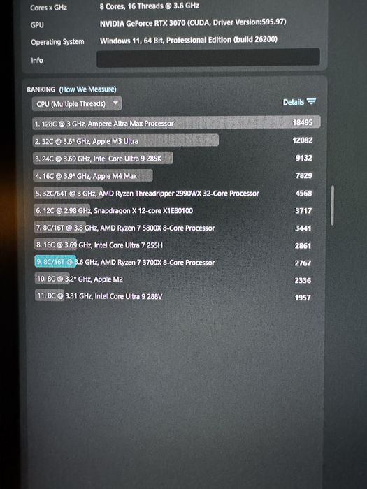 Ryzen 7 3700 X 8-Core