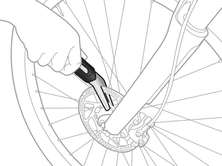 Unealta Calibrare Indreptare Disc Frana Bicicleta Topeak Rotor Tru