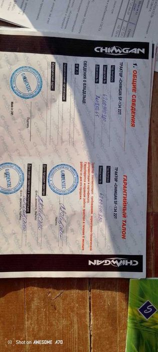 Chimgan sf 304 mini traktor