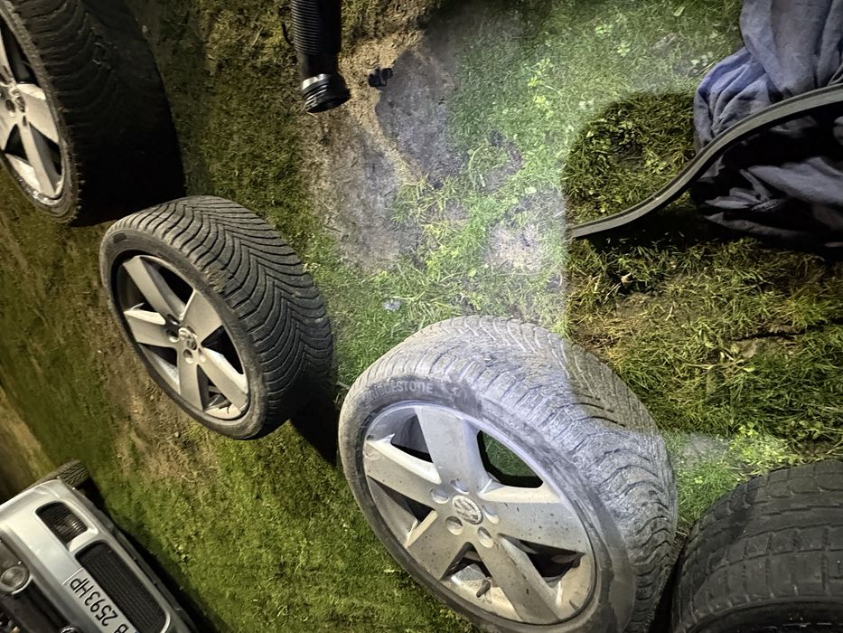 Джанти 17 цола 5 броя с гуми 5х112 57.1