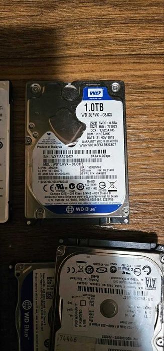 Ноутбучные нерабочие харды