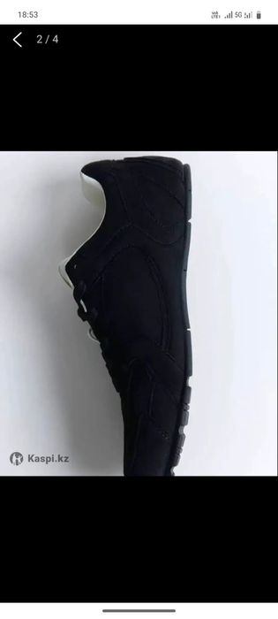 Кроссовки натуральная замша