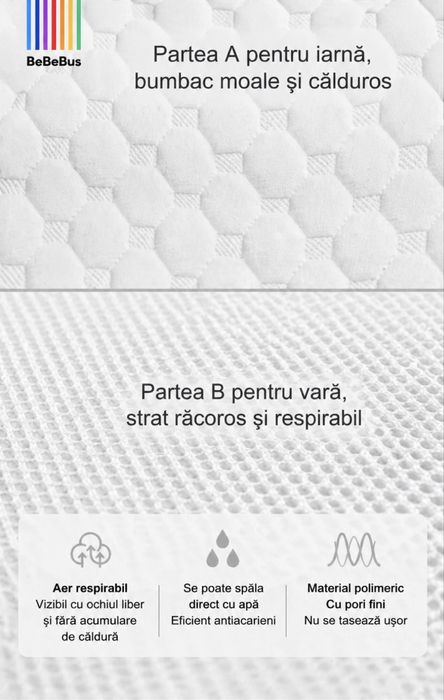 Pătuț bebeluși BeBeBus Wish Pro