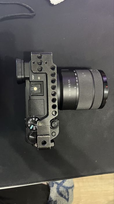 Sony a6400 с клеткой от andoer