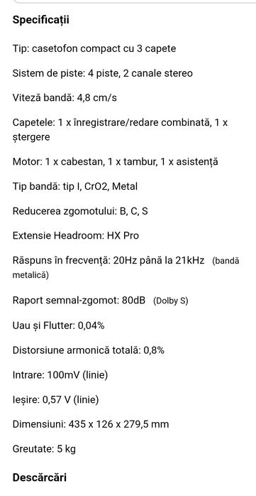 Yamaha KX-690 deck 3head