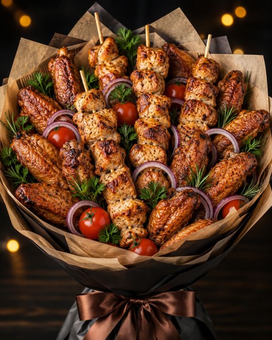 мясо шашлык курица утка