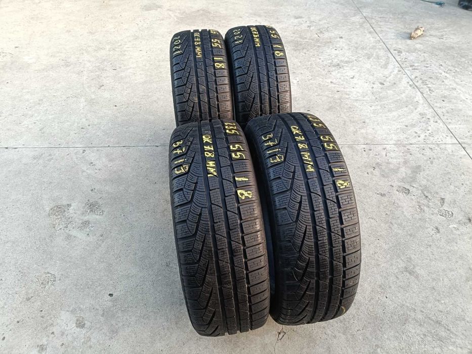 Set 4 anvelope iarna 235 55 18 pirelli sottozero 2 profil de 7,8 mm