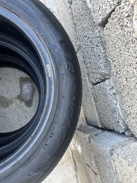 4 шины 215/55/17 летние