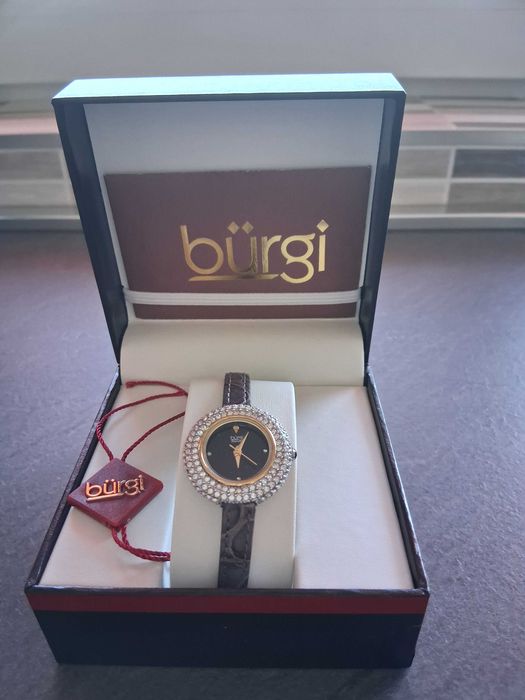 Ceas dama BURGI cu cristale Swarovski