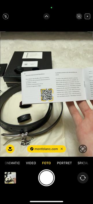 Curea Montblanc Barbati