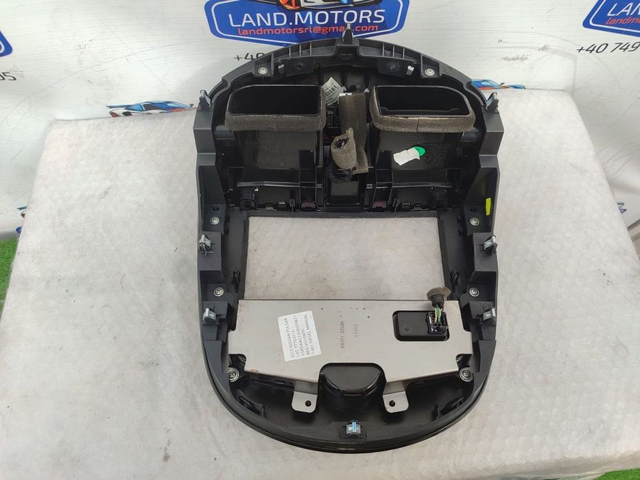 PANOU COMANDĂ CLIMA / CONSOLĂ CENTRALĂ + GRILE VENTILAȚIE NISSAN PULSAR (C13) 2014–2018 / COD OEM VPEASH-18D422-BB (5E2)