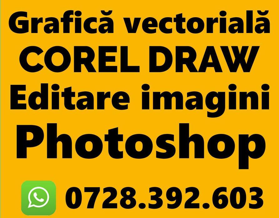 Grafica vectoriala. Corel Draw, Photoshop. Tehnoredactare