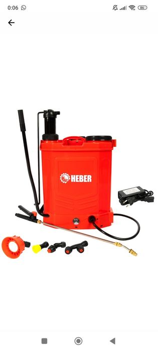 Pompa de stropit electrica 2 in 1 Heber