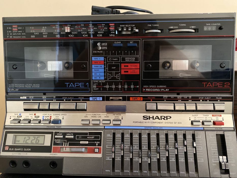 Ретро Аудио Техника и Автокасетофони: Sharp, Sony, Pioneer, MTX