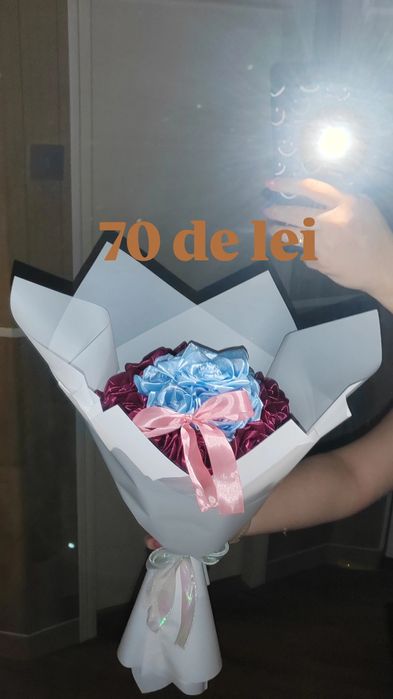 Buchete de flori / satin / sapun/ cadouri / trandafiri