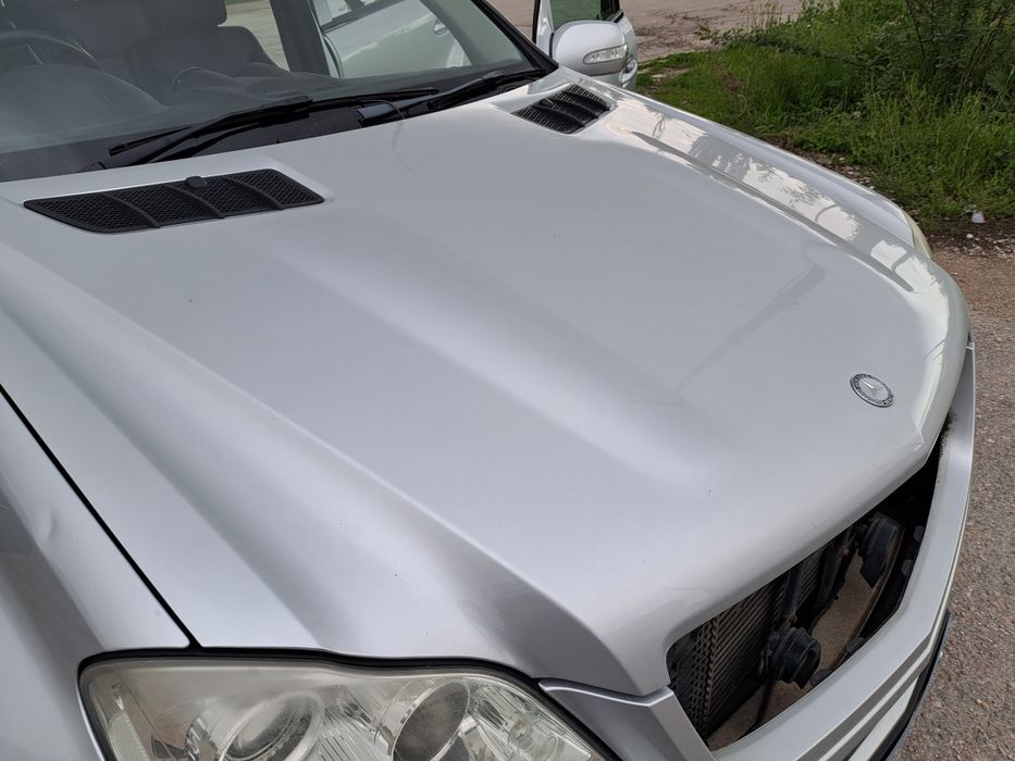 Предена капак Мерцедес ГЛ Х164 сив черен Mercedes GL X164