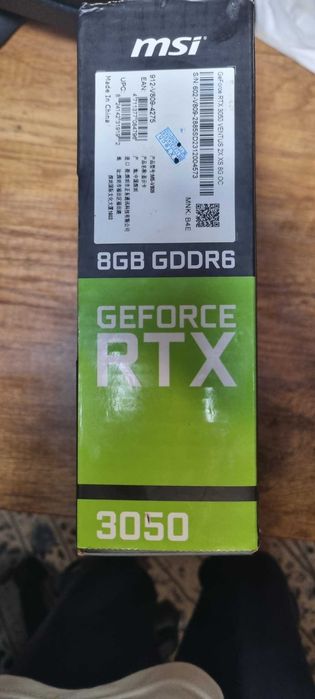 видео карта RTX 3050