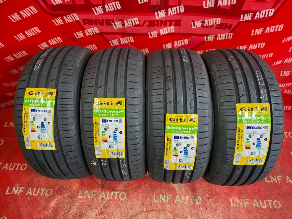 anvelope de vara - 215/50/17 - giti - noi - dot 3122 !