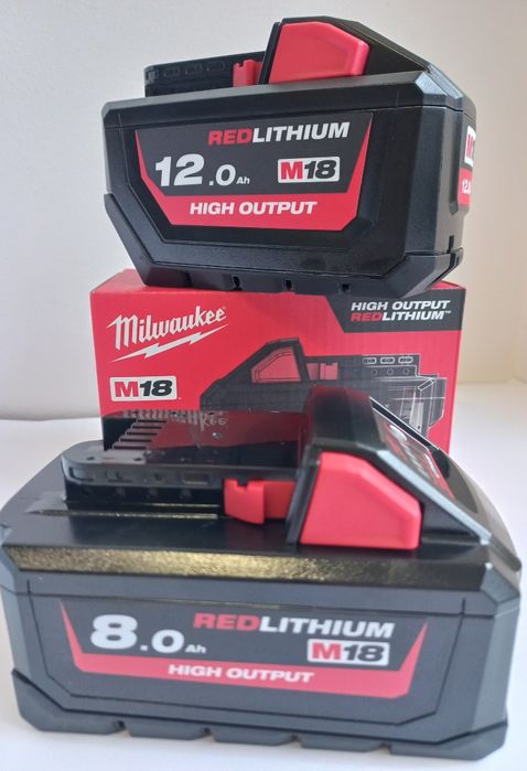Акумулаторни батерии Milwaukee M18 HB12/12Ah и M18 HB8/8Ah