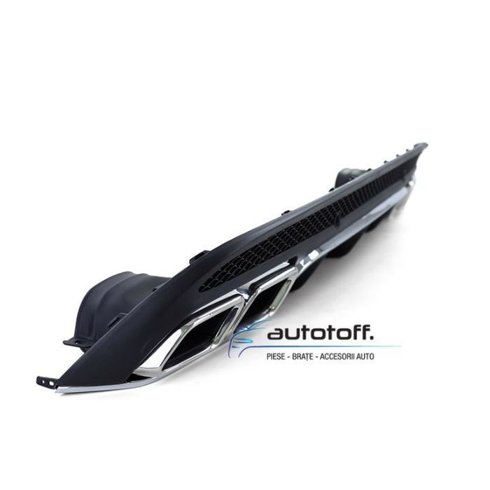 Difuzor bara spate Mercedes W205 C-Class (14-18) C63 Chrome Design