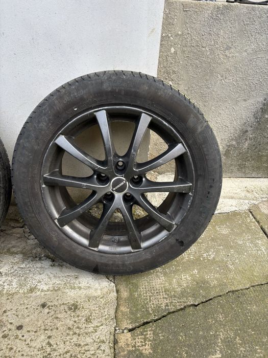 Jante Borbet cu anvelope 215 55 R17 - DOT 2021 - 5x112