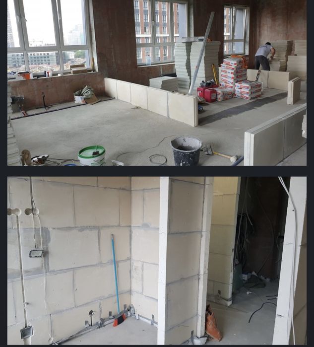 Пазогребневые блоки (плиты) для перегародки Пазогребневые блоки