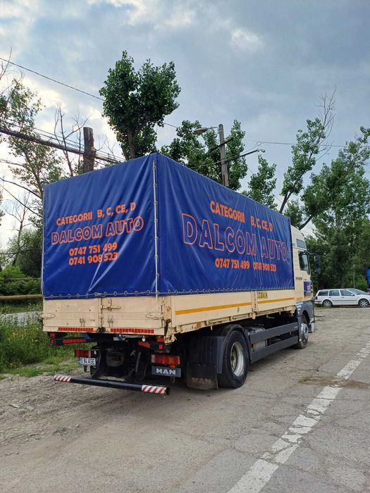 Camion MAN TGA 18.413 agreat școală