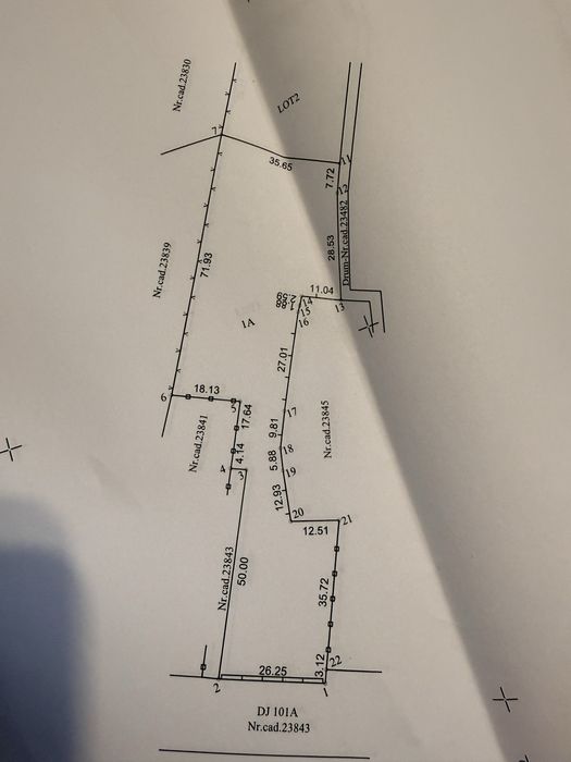 Teren intravilan cu lac 3900mp Cocorasti Colt Prahova