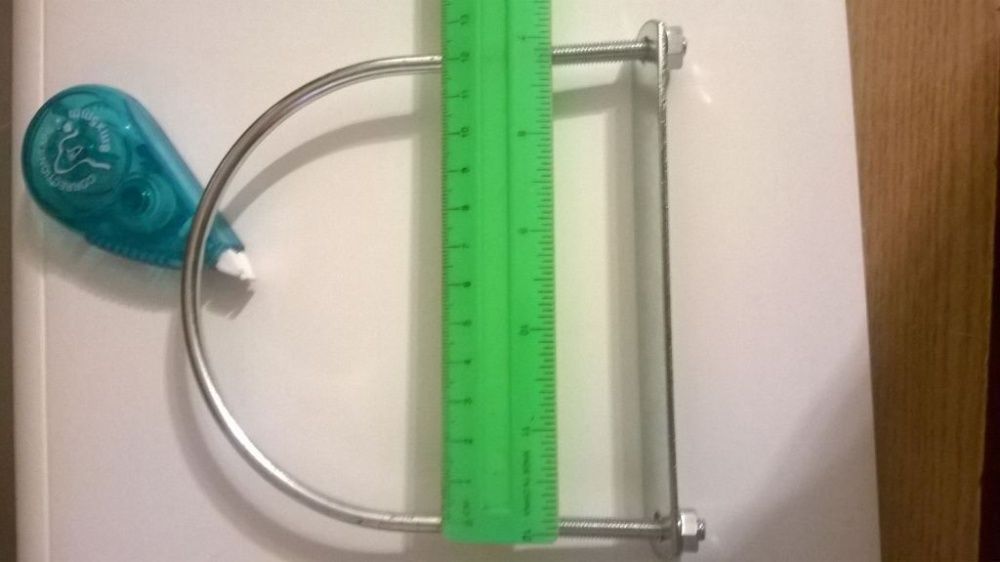 clema brida colier zincat verde sistem prindere gard panou bordurat