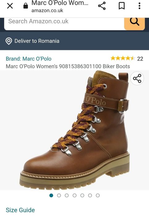 Ghete Marc O'Polo Women 's Biker Boots/36