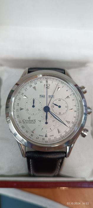 Швейцарские часы CHARMEX хронограф