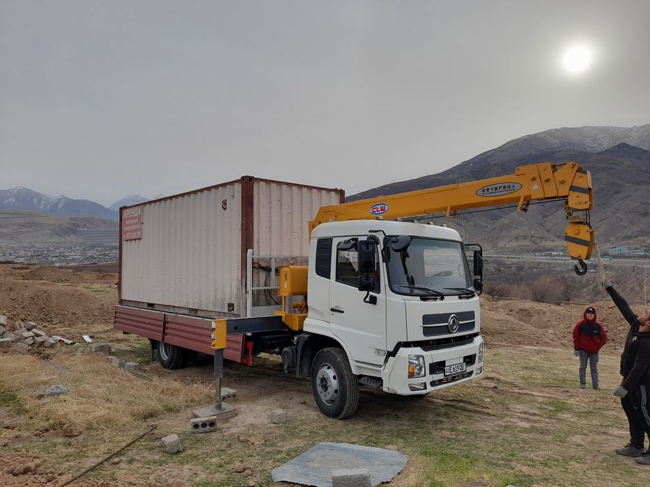 Manipulyator xizmati kran 7 tonna, mashina 10 tonna