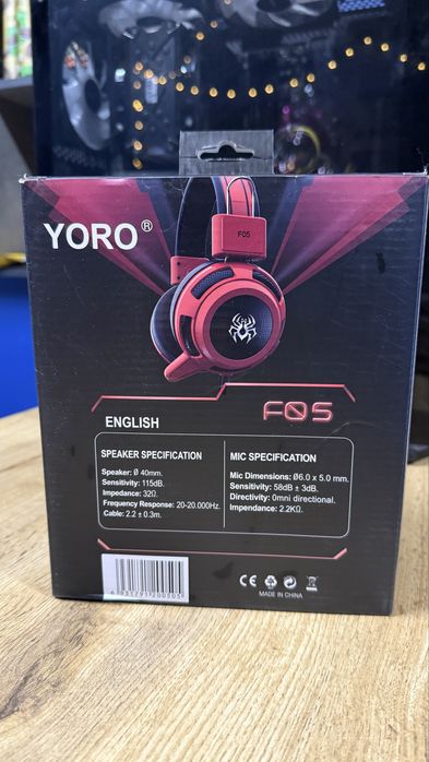 Наушники Yoro f05