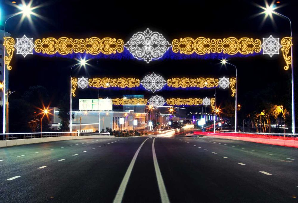 Изготовления и установка Иллюминационных конструкций