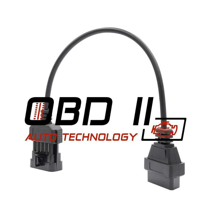 Кабел / Преходник / Адаптер за Opel 10 Пина Опел 10 Pin Delphi Autocom