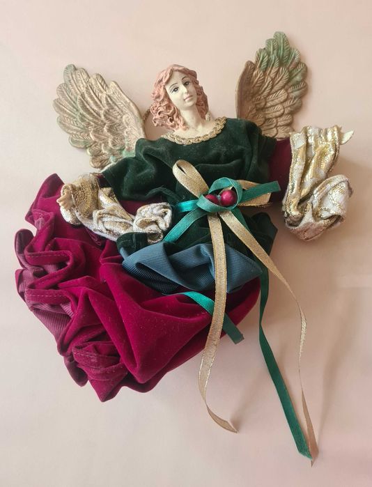 Ingeras din ceramică 22 cm×21 cm, pictat