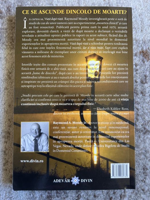Carte Viață după viață - Raymond A. Moody Jr. (Editura Adevăr Divin, 2012)