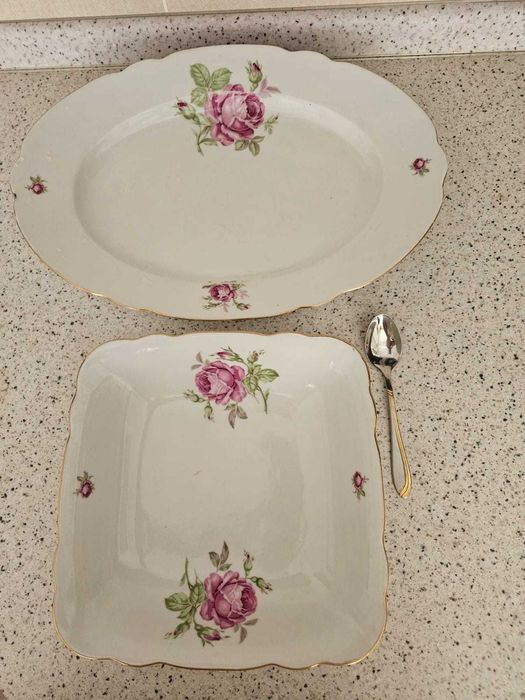 Блюдо, 2 шт, фарфор