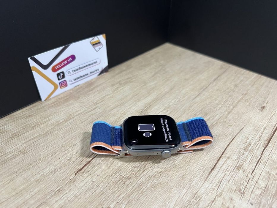 Apple Watch Seria 11 46mm Cellular Silver Case Second-Hand Ca nou 2 an