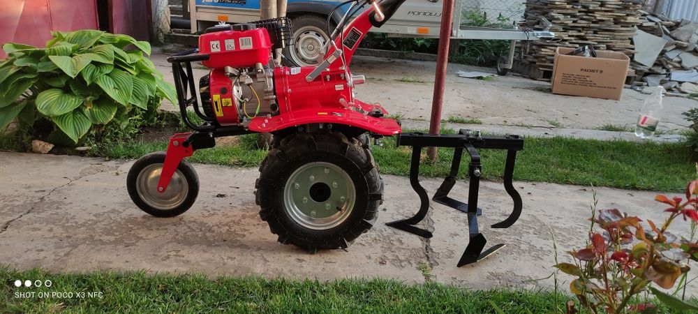 Motocultor Ruris Zimbru / Remorca Rotakt