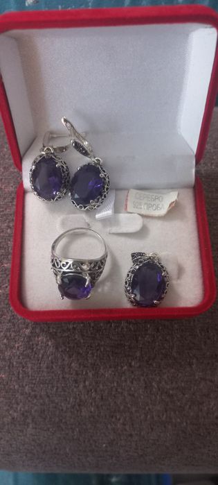 Серебряный гарнитур 925 проба