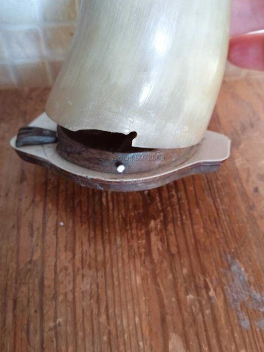 Фигура - Пингвин от рог (14,5 см)