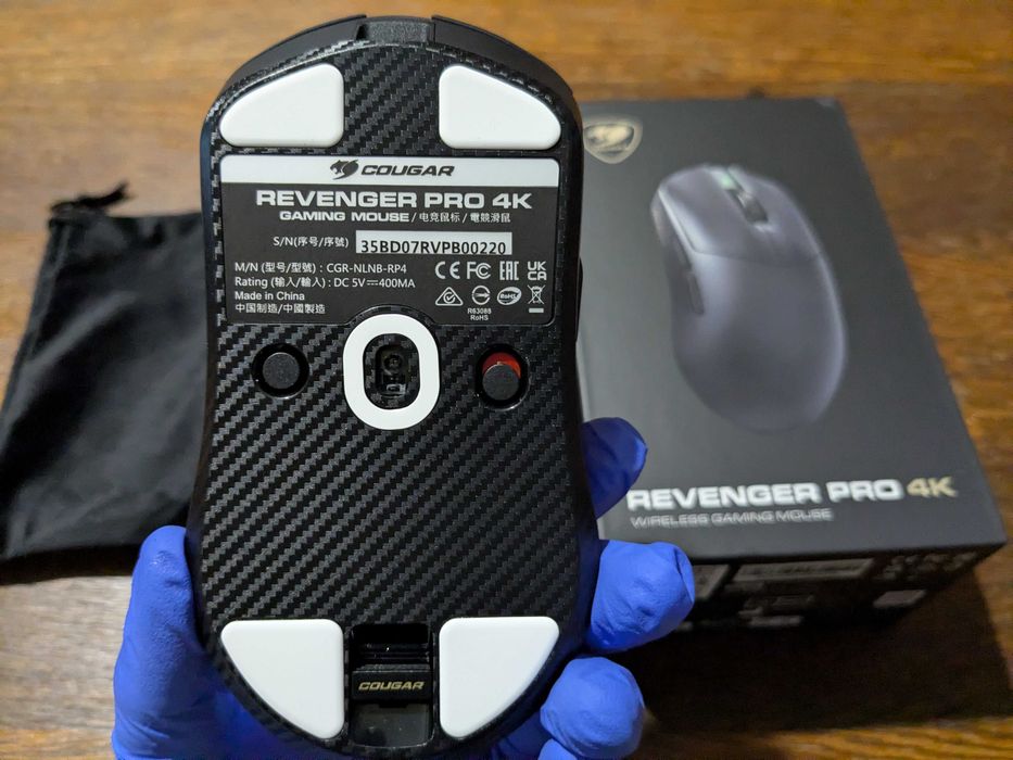 Mouse Cougar Revenger Pro 4K