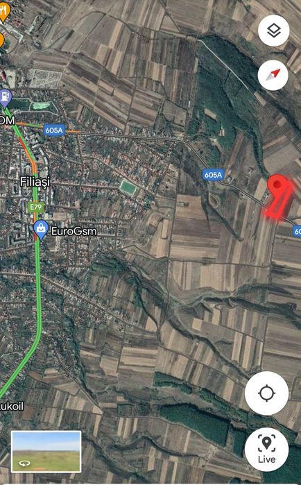 Teren de vanzare 4500mp Filiasi/Negraia