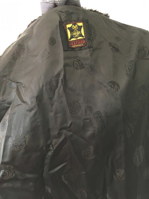 Палто с естествен косъм норка Mongolia