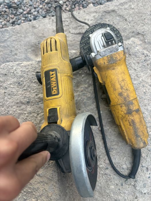 Болгарка балгарка DEWALT германский ) размер 125мм диск б/у нормально
