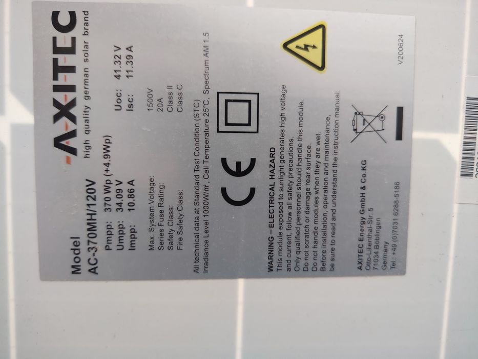 Vand sistem fotovoltaic trifazat